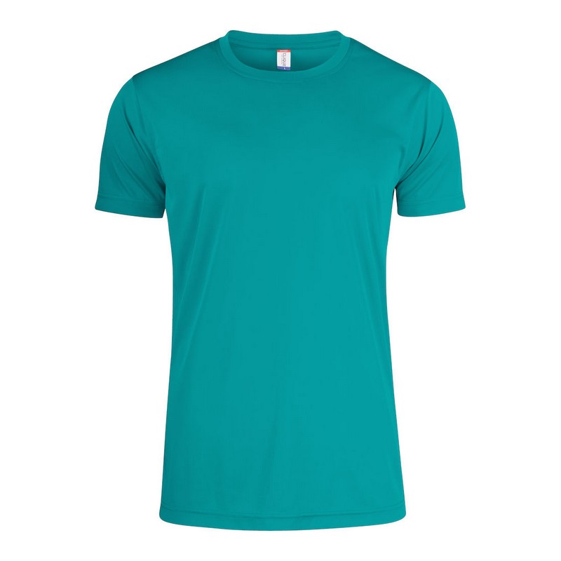 Tee Shirt Active T 135 - Bleu lagon