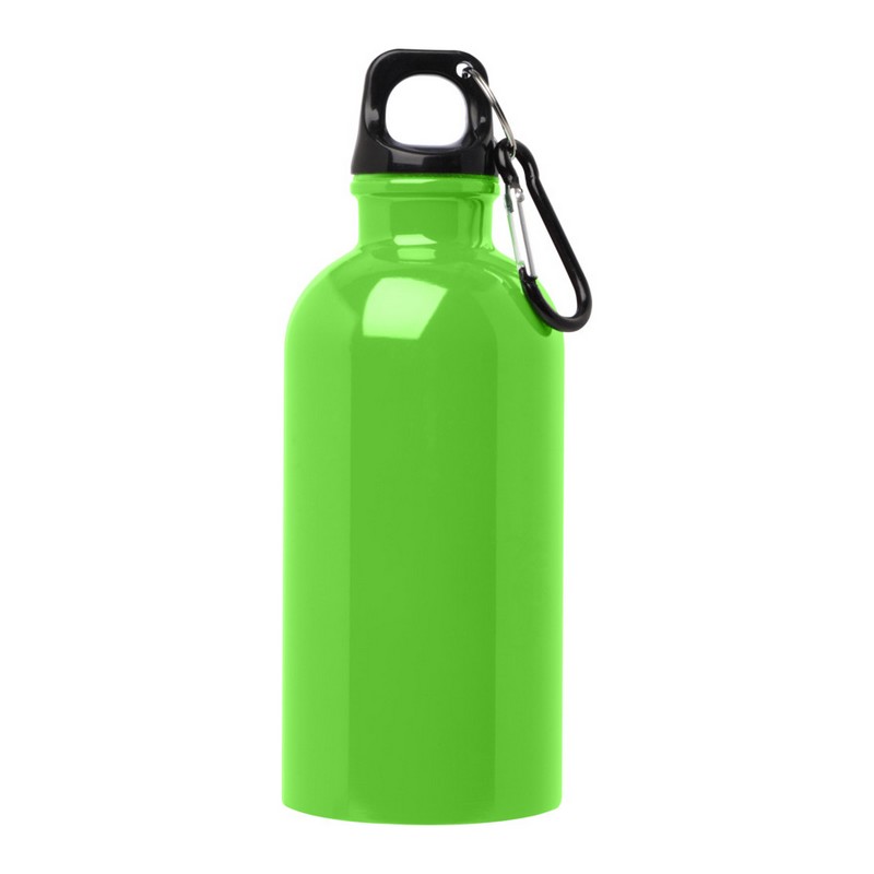 Bidon Acier Recyclé Mousqueton Auguste 400 - Vert pomme