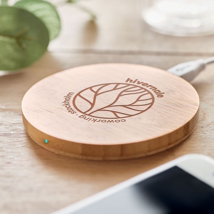 Chargeur Sans Fil Bambou 5W