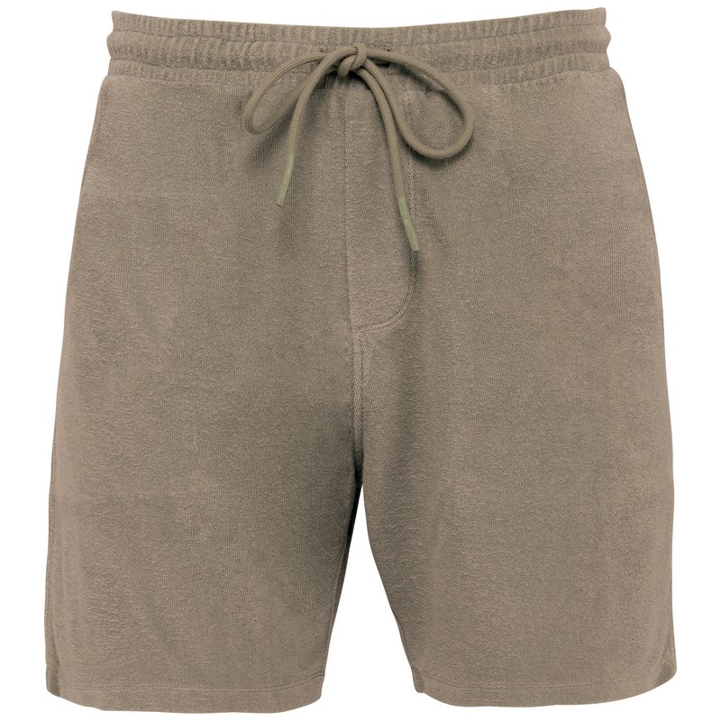 Short Ecoresponsable en Eponge Homme - Creamcoffee