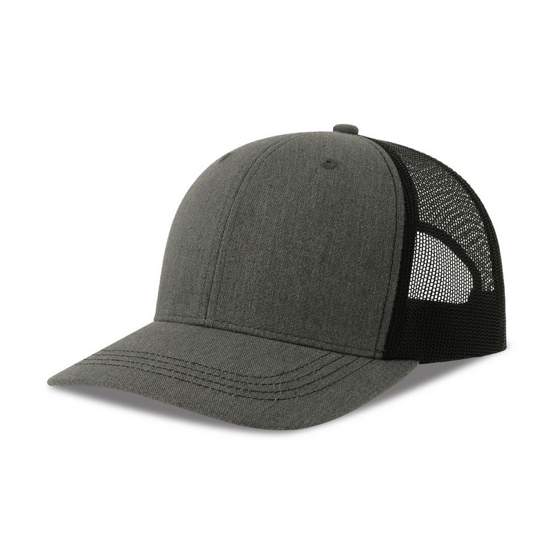 Casquette Trucker Sonic Eco - Grey mel/black