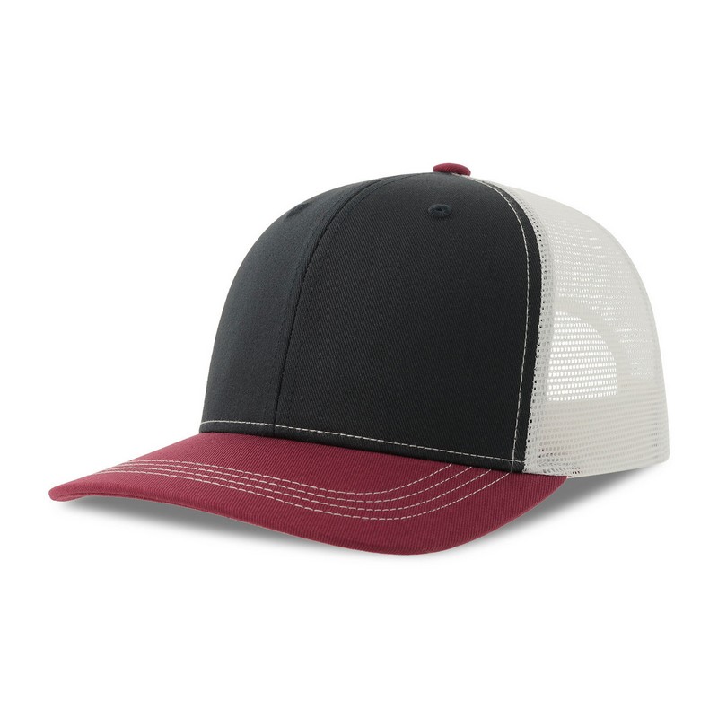 Casquette Trucker Sonic Eco - Navy/Cardinal/white