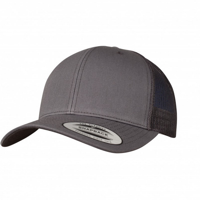 Casquette Trucker Retro 210 - Dark grey