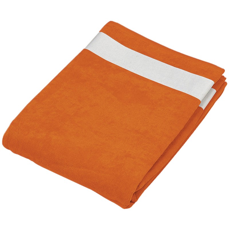Drap de Bain Velours 400 - Orange