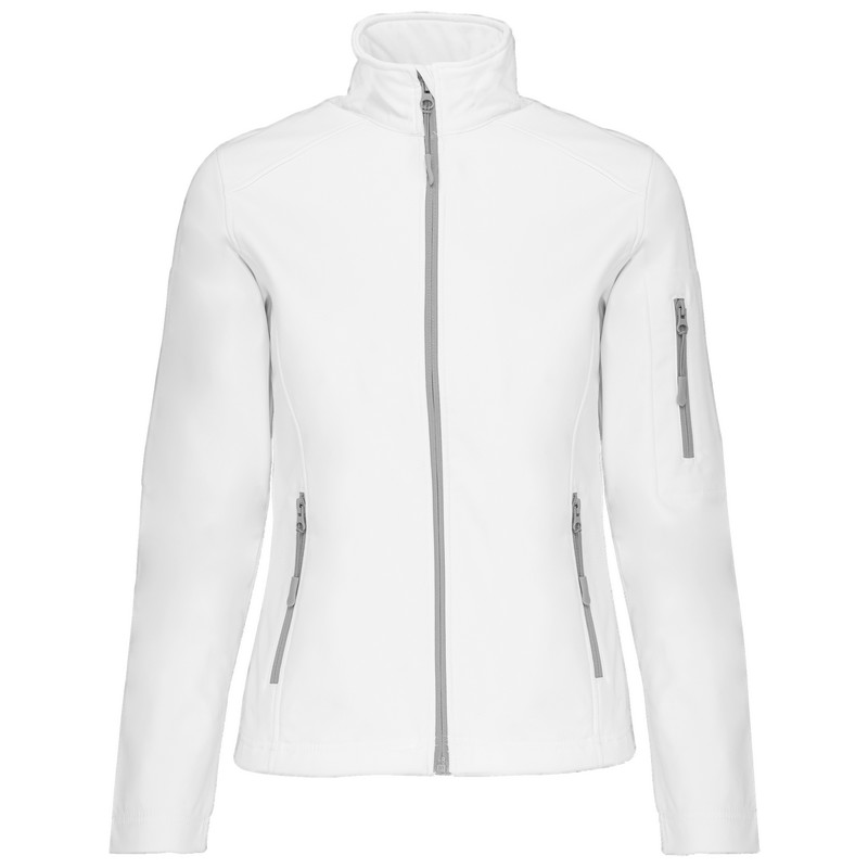Veste Softshell 3 Couches Femme 300 - White
