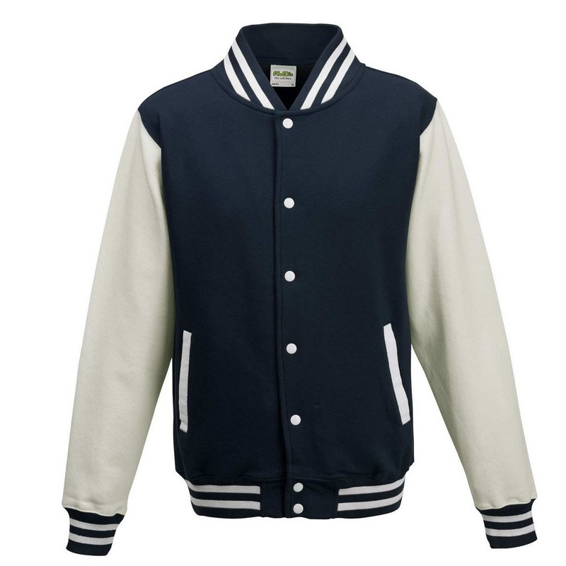 Veste Teddy 330 - Navy/white