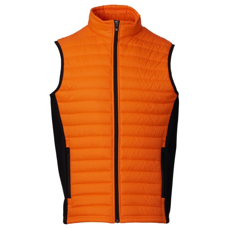 Gilet Doudoune Subway 38 - Orange/noir