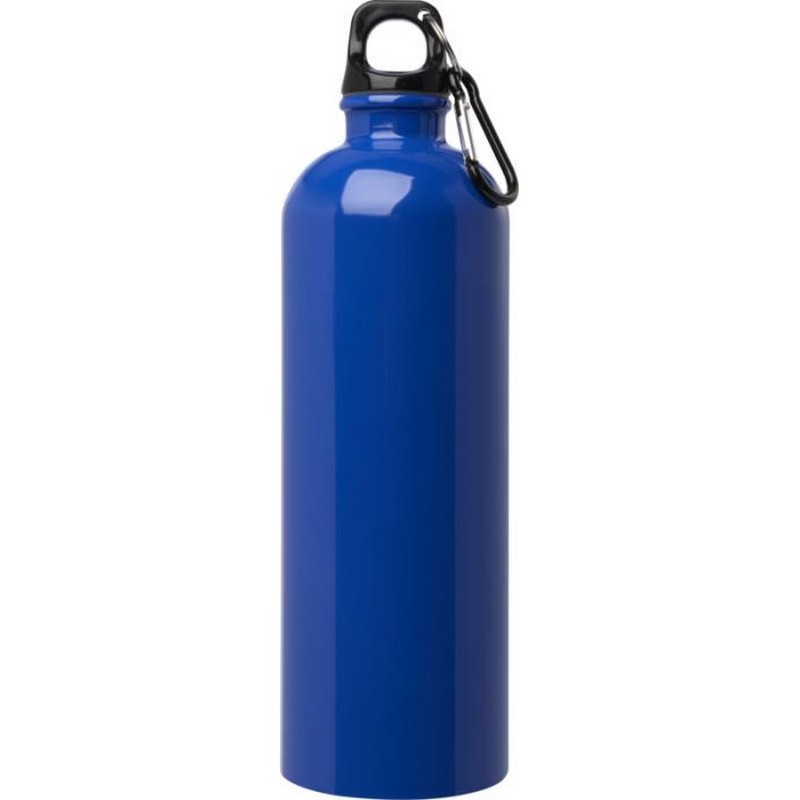 Bidon Acier Recyclé Mousqueton Marcel 750 - Bleu royal