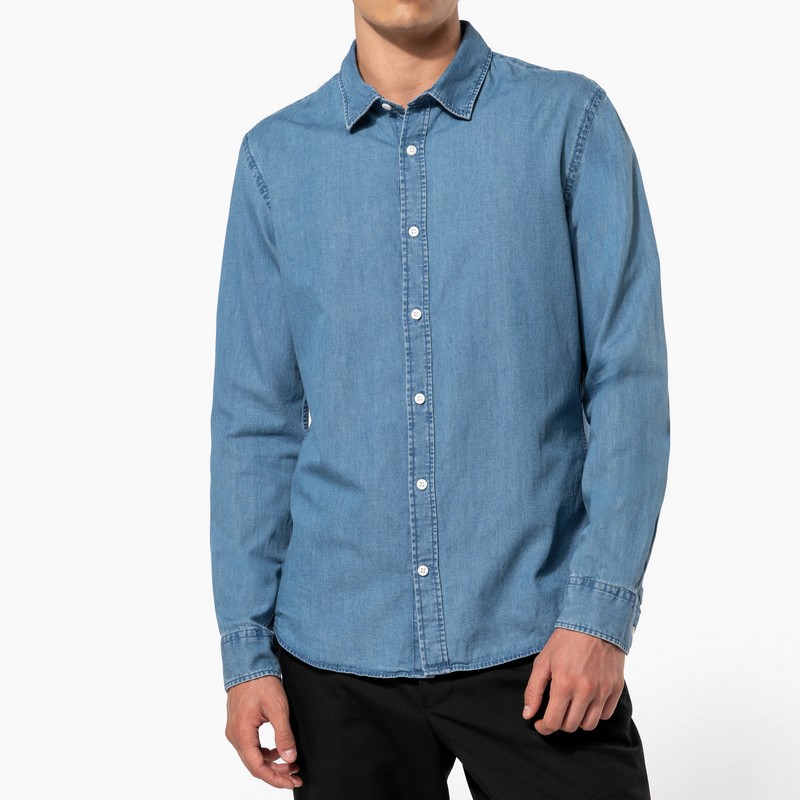 Chemise Coton Chambray Homme 160 – Image 2