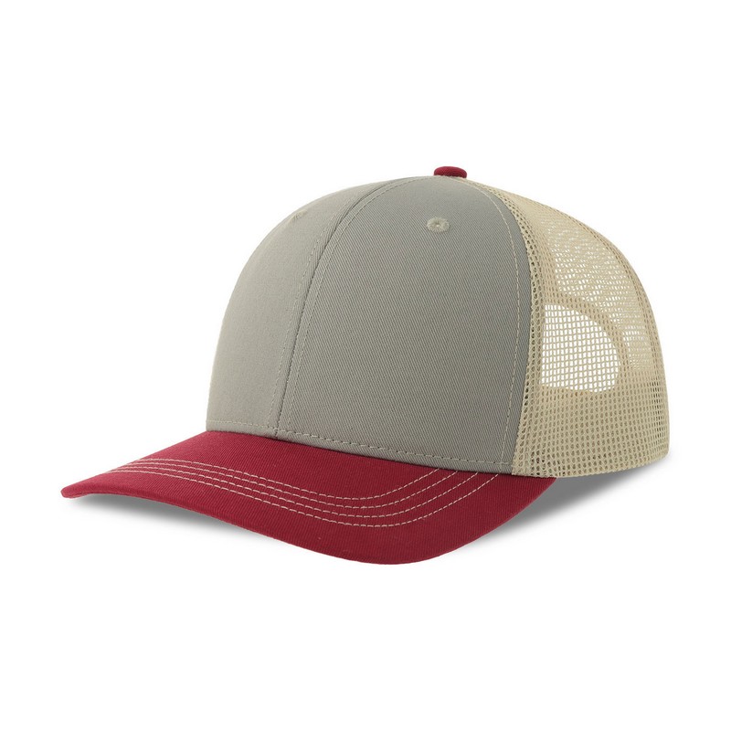 Casquette Trucker Sonic Eco - Grey/Cardinal/Stone