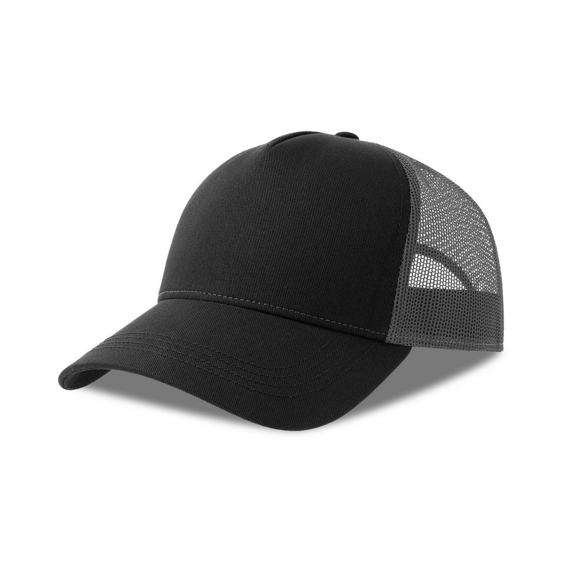Casquette Trucker Coton ECO - Black/dark grey