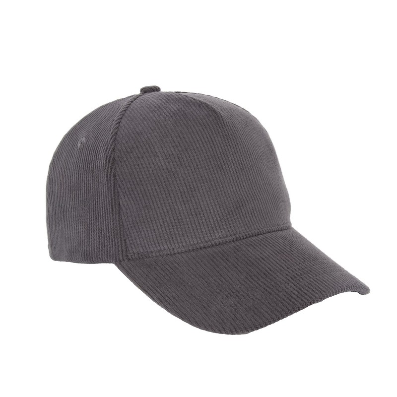 Casquette 5 panneaux en velours 290 - Dark shadow
