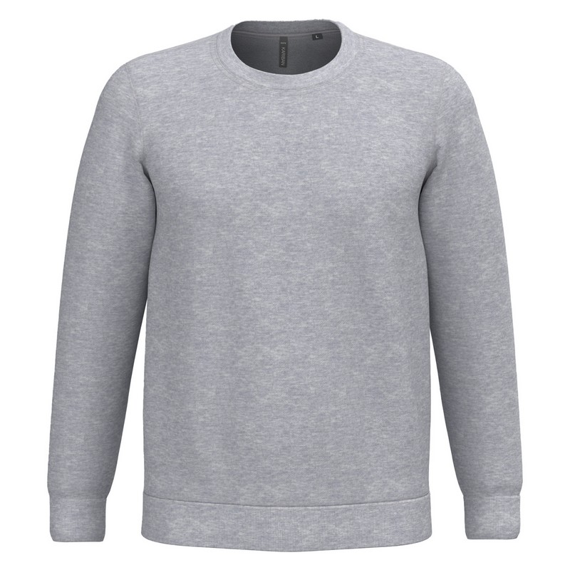 Sweat Col Rond 280 - Oxford grey