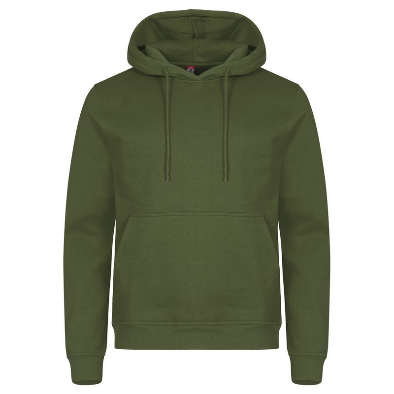Sweat Capuche Miami 260 - Vert militaire