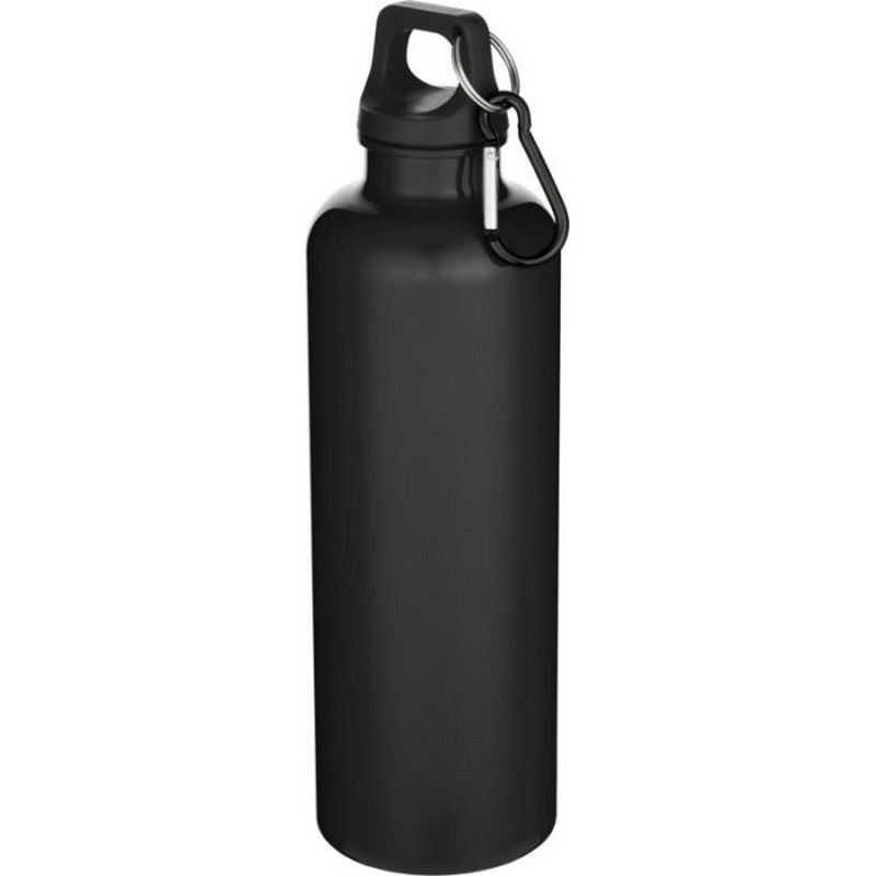 Bidon Plastique Recyclé Mousqueton Marcel Uni 750 - Noir