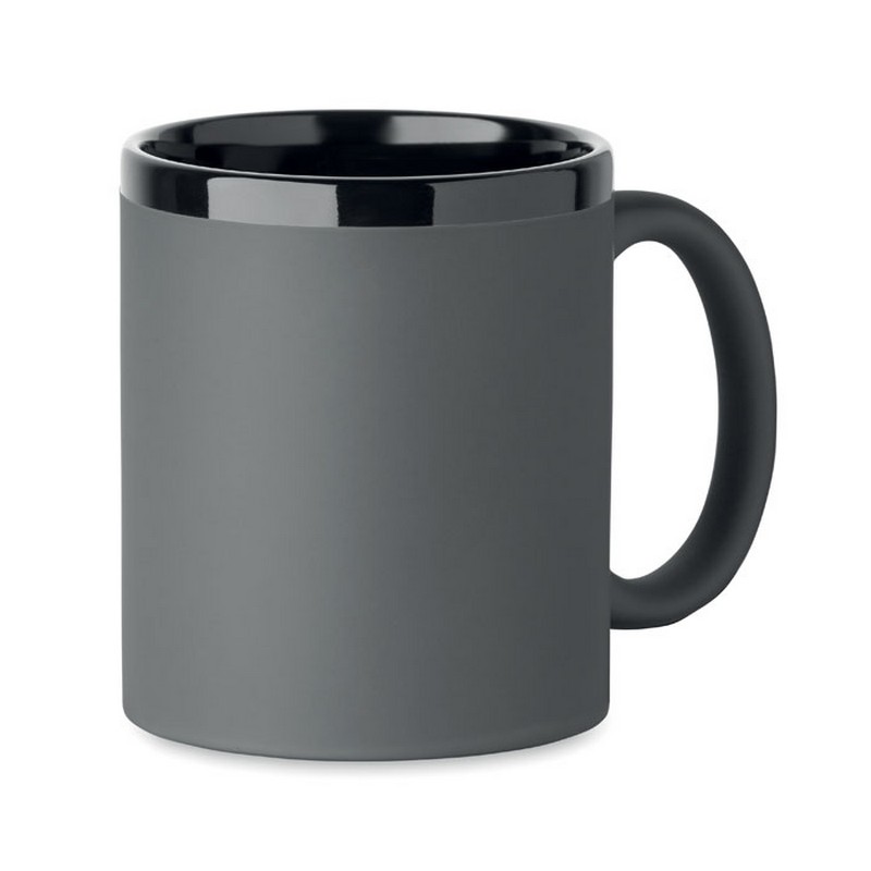 Mug céramique Soft Touch Colors 300 - Gris pierre