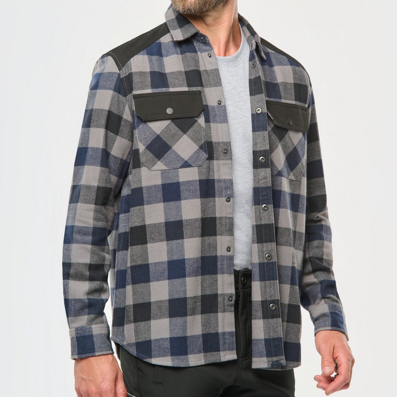 Chemise Carreaux Work 280