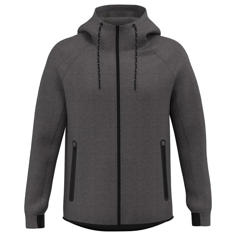 Sweat à Capuche Zippé Performance 310 - Grey Heather