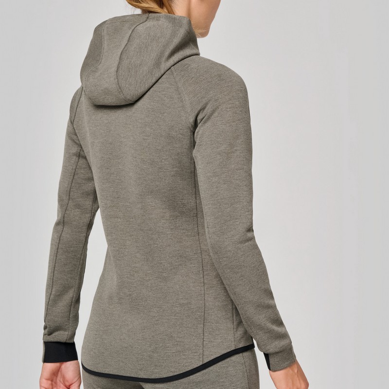 Sweat à Capuche Zippé Performance Femme 310 – Image 3