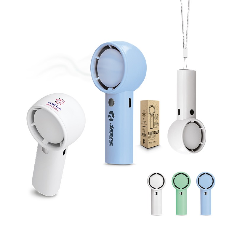 Ventilateur portable rechargeable 3